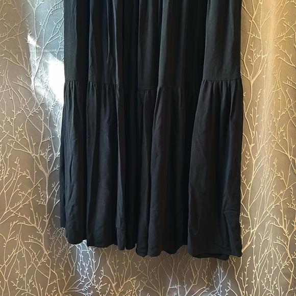 Splendid Nella Tiered Maxi Skirt in Black Size Small - Picture 5 of 11